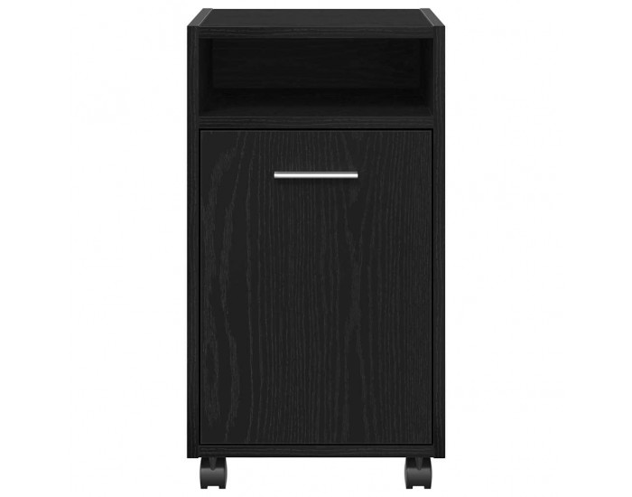 Sonata H Кабинет на колела отстрани с колело Черен дъб 33 x 38 x 60 см