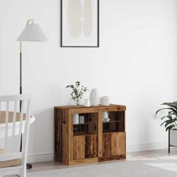 Sonata H Страничен шкаф 2 pcs Старо дърво 41 x 37 x 67 см - Dulapuri