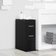 Sonata H Тънък шкаф за баня Черен дъб 22 x 44 x 61.5 см Инженерно дърво