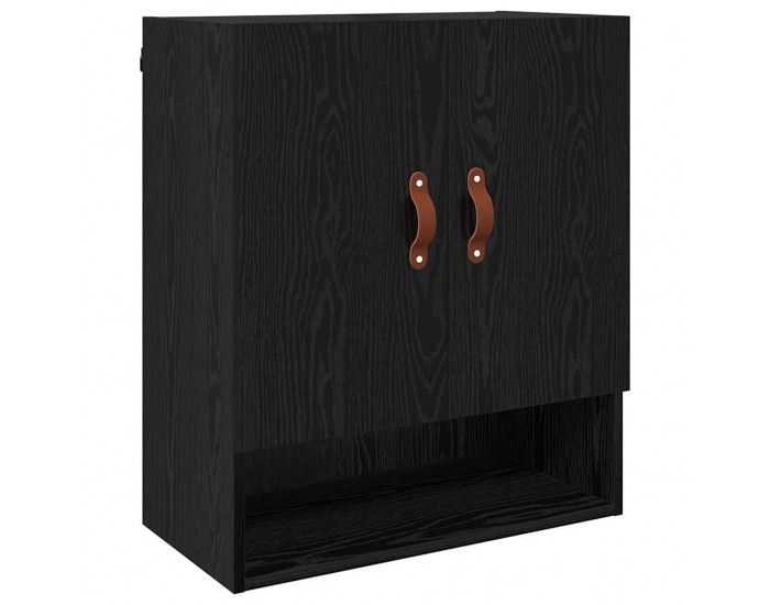 Sonata H Стенен шкаф Черен дъб 60 x 31 x 70 см Инженерно дърво