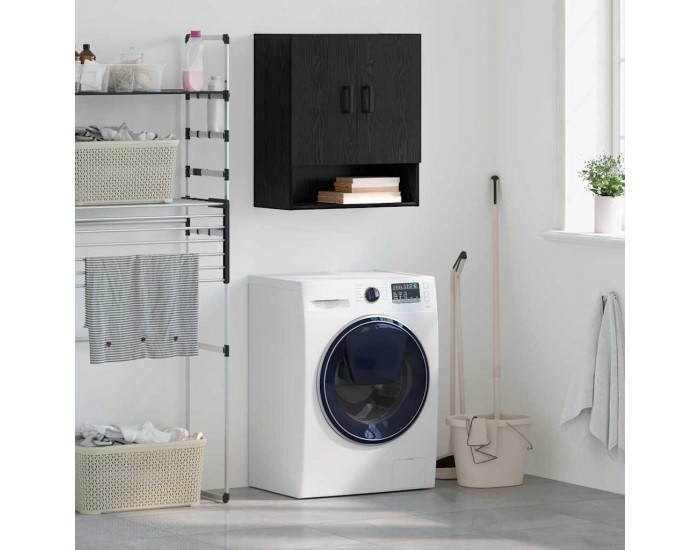 Sonata H Стенен шкаф Черен дъб 60 x 31 x 70 см Инженерно дърво