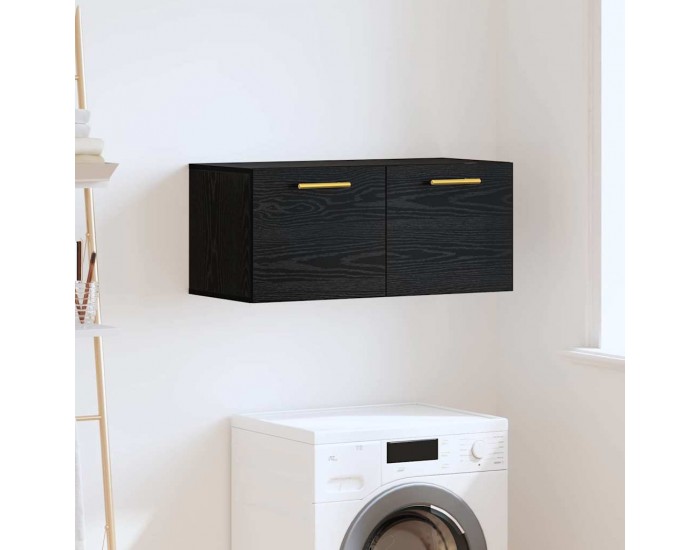 Sonata H Стенен шкаф Черен дъб 80 x 36.5 x 35 cm Инженерно дърво