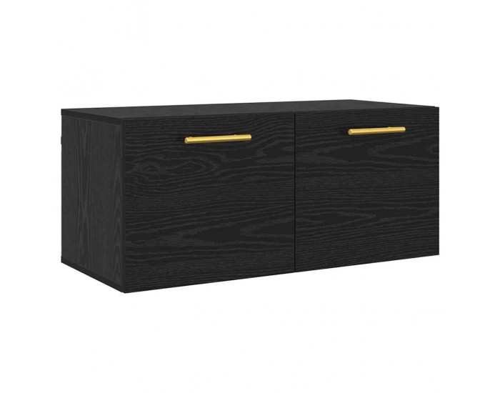 Sonata H Стенен шкаф Черен дъб 80 x 36.5 x 35 cm Инженерно дърво