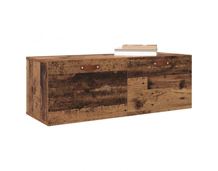 Sonata H Стенен шкаф Старо дърво 100 x 36.5 x 35 cm Инженерно дърво