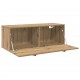 Sonata H Стенен шкаф дъб артизан 100 x 36.5 x 35 cm Инженерно дърво