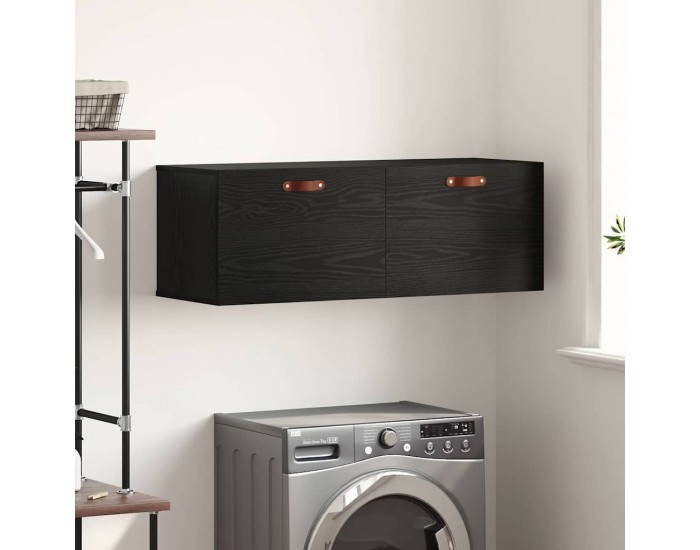 Sonata H Стенен шкаф Черен дъб 100 x 36.5 x 35 cm Инженерно дърво