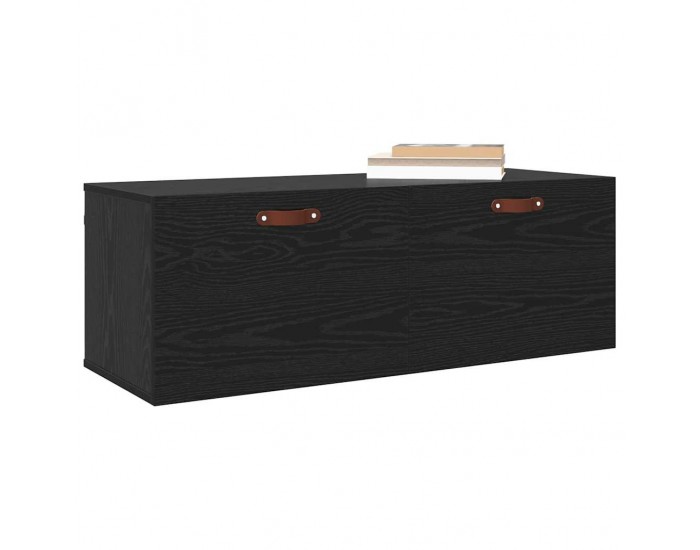 Sonata H Стенен шкаф Черен дъб 100 x 36.5 x 35 cm Инженерно дърво