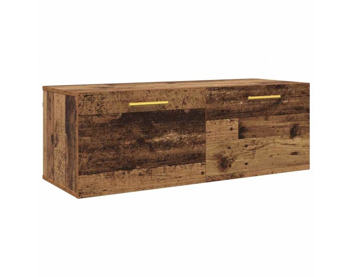 Sonata H Стенен шкаф Старо дърво 100 x 36.5 x 35 cm Инженерно дърво