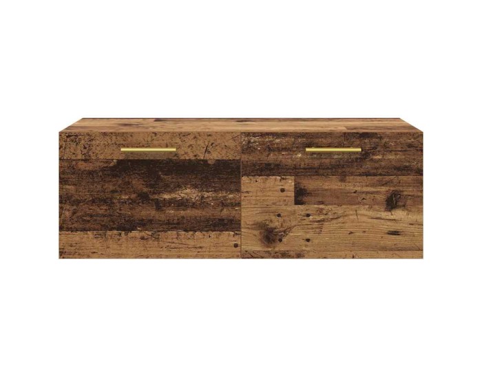 Sonata Dulap de perete 100 x 36.5 x 35 cm Lemn prelucrat Lemn vechi