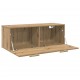 Sonata H Стенен шкаф дъб артизан 100 x 36.5 x 35 cm Инженерно дърво