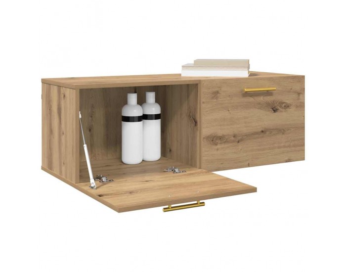 Sonata H Стенен шкаф дъб артизан 100 x 36.5 x 35 cm Инженерно дърво