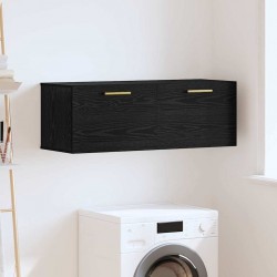 Sonata H Стенен шкаф Черен дъб 100 x 36.5 x 35 cm Инженерно дърво - Dulapuri