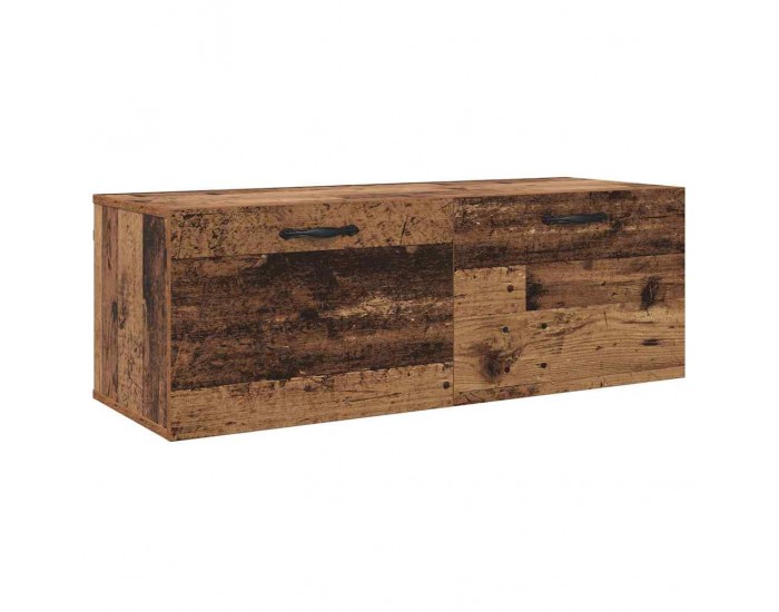Sonata H Стенен шкаф старо дърво 100 x 36.5 x 35 cm Инженерно дърво