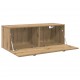 Sonata H Стенен шкаф дъб артизан 100 x 36.5 x 35 cm Инженерно дърво