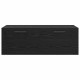 Sonata Dulap de perete 100 x 36.5 x 35 cm Lemn prelucrat Stejar negru