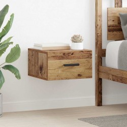 Sonata H Нощен шкаф Старо дърво 35 x 35 x 20 см Инженерно дърво - Dulapuri