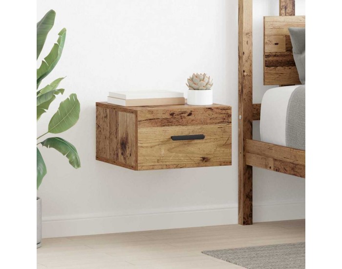 Sonata H Нощен шкаф Старо дърво 35 x 35 x 20 см Инженерно дърво