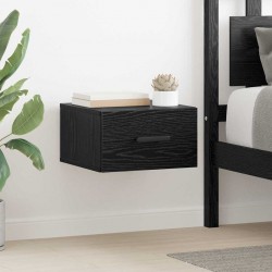 Sonata H Нощен шкаф Черен дъб 35 x 35 x 20 см Инженерно дърво - Dulapuri