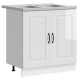Sonata H Кухненски шкаф с врата Kalmar 2 pcs Бяло 80 x 46 x 81.5 см