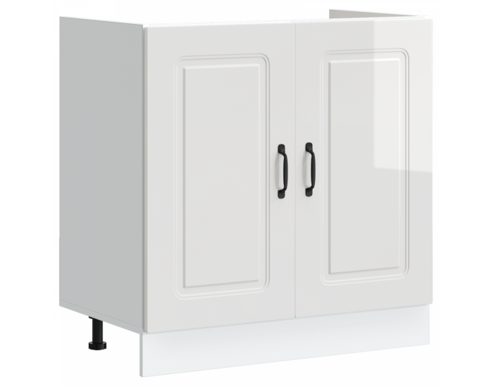 Sonata H Кухненски шкаф с врата Kalmar 2 pcs Бяло 80 x 46 x 81.5 см