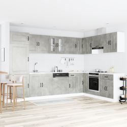 Sonata H Кухненски шкаф с врата Kalmar 2 pcs Сив 80 x 46 x 81.5 см - Module Sonata