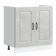 Sonata H Кухненски шкаф с врата Kalmar 2 pcs Сив 80 x 46 x 81.5 см