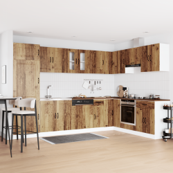Sonata H Кухненски шкаф с врата Kalmar 2 pcs Кафяво 80 x 46 x 81.5 см - Module Sonata