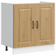 Sonata H Кухненски шкаф с врата Kalmar 2 pcs Кафяво 80 x 46 x 81.5 см