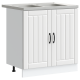 Sonata H Кухненски шкаф с врата Lucca 2 pcs Бяло 80 x 46 x 81.5 см