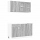 Sonata H Комплект кухненски шкафове с чекмедже Lyon 4 pcs Сив сонома