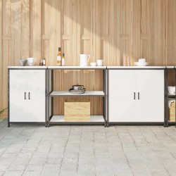 Sonata H Комплект за кухненско съхранение 3 pcs Бяло 240 x 50 x 92 см - Bucătării modulare