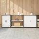 Sonata H Комплект за кухненско съхранение 3 pcs Бяло 240 x 50 x 92 см