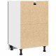Sonata Dulap suspendat Stejar Negru 50 x 46 x 81,5 cm Lemn prelucrat