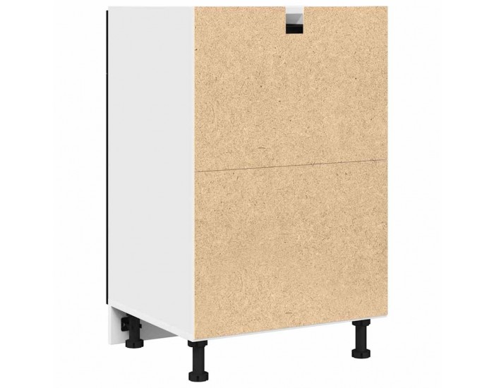 Sonata H Чекмеджетен шкаф Черен дъб 50 x 46 x 81.5 см Инженерно дърво