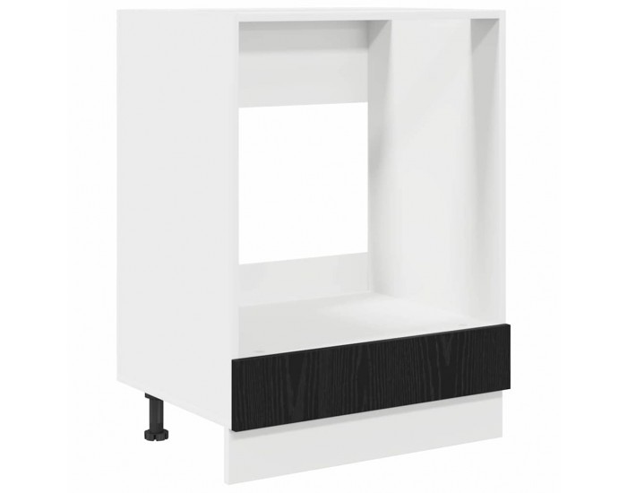 Sonata H Шкаф за фурна Riga Черен дъб 60 x 46 x 81.5 см Инженерно дърво