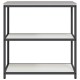 Sonata Unitate de rafturi pentru bucătărie HATTEM Alb 90 x 50 x 92 cm