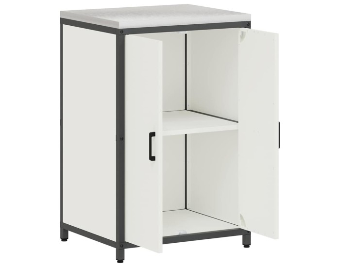 Sonata Dulap de depozitare pentru bucătărie HATTEM Alb 60 x 50 x 92 cm