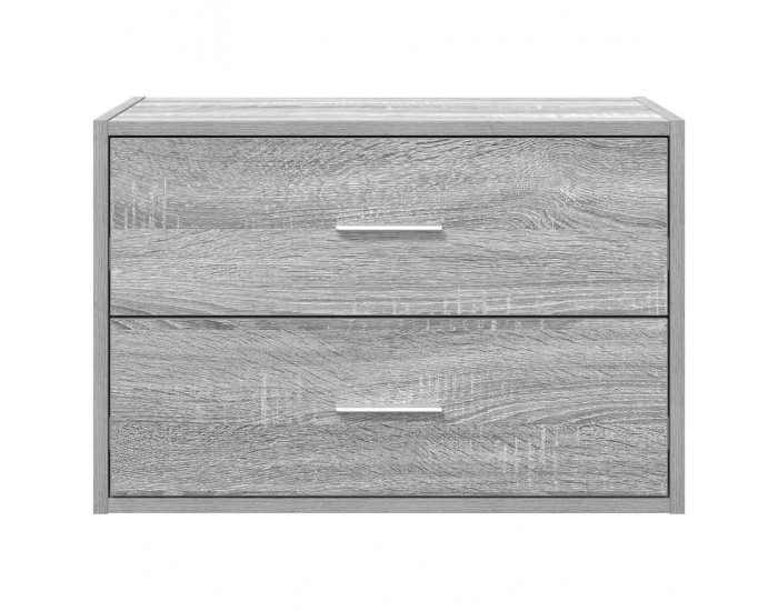 Sonata H Шкаф с 2 чекмеджета сив сонома 60x31x40 см инженерно дърво