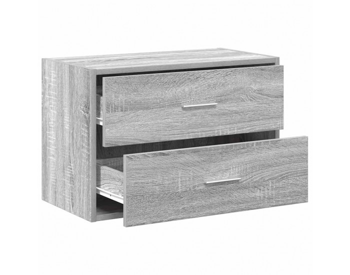 Sonata H Шкаф с 2 чекмеджета сив сонома 60x31x40 см инженерно дърво