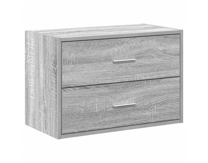 Sonata H Шкаф с 2 чекмеджета сив сонома 60x31x40 см инженерно дърво
