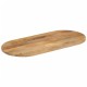 Sonata Blat de masă oval, 120x60x2,5 cm, lemn masiv de mango