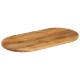 Sonata Blat de masă oval, 120x60x3,8 cm, lemn masiv de mango
