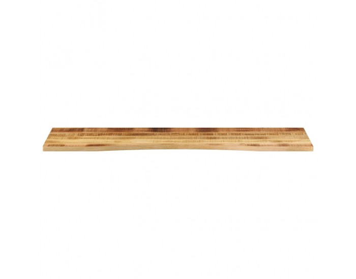 Sonata H Плот за бюро с извивка 160x50x2,5 см грубо мангово дърво масив