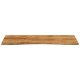 Sonata Blat birou cu decupaj curbat 120x60x2,5 cm lemn masiv mango