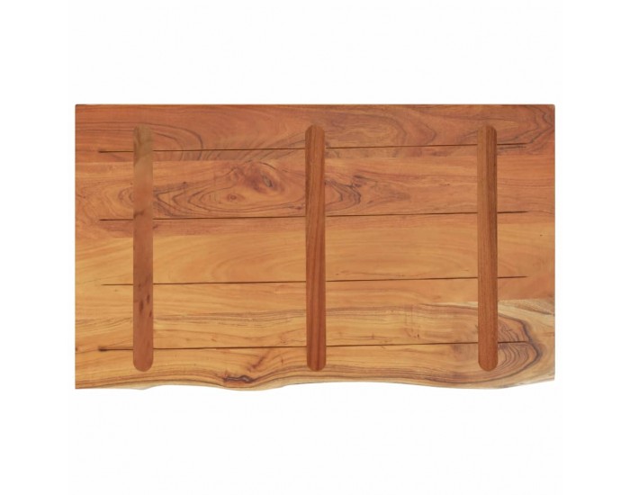 Sonata H Плот за баня, 90x60x2,5 см, правоъгълен, масивно дърво акация