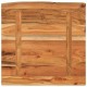 Sonata H Плот за баня, 60x60x3,8 см, квадратен, масивно дърво акация