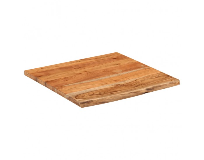 Sonata H Плот за баня, 60x60x3,8 см, квадратен, масивно дърво акация