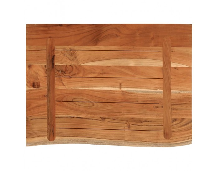 Sonata H Плот за баня, 70x60x3,8 см, правоъгълен, масивно дърво акация