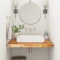 Sonata H Плот за баня, 80x60x3,8 см, правоъгълен, масивно дърво акация - Piese pentru mese