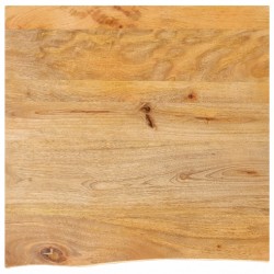 Sonata H Плот за маса, жив ръб, 80x80x3,8 см, масивно дърво манго - Piese pentru mese